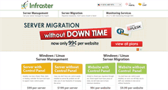 Desktop Screenshot of infraster.com